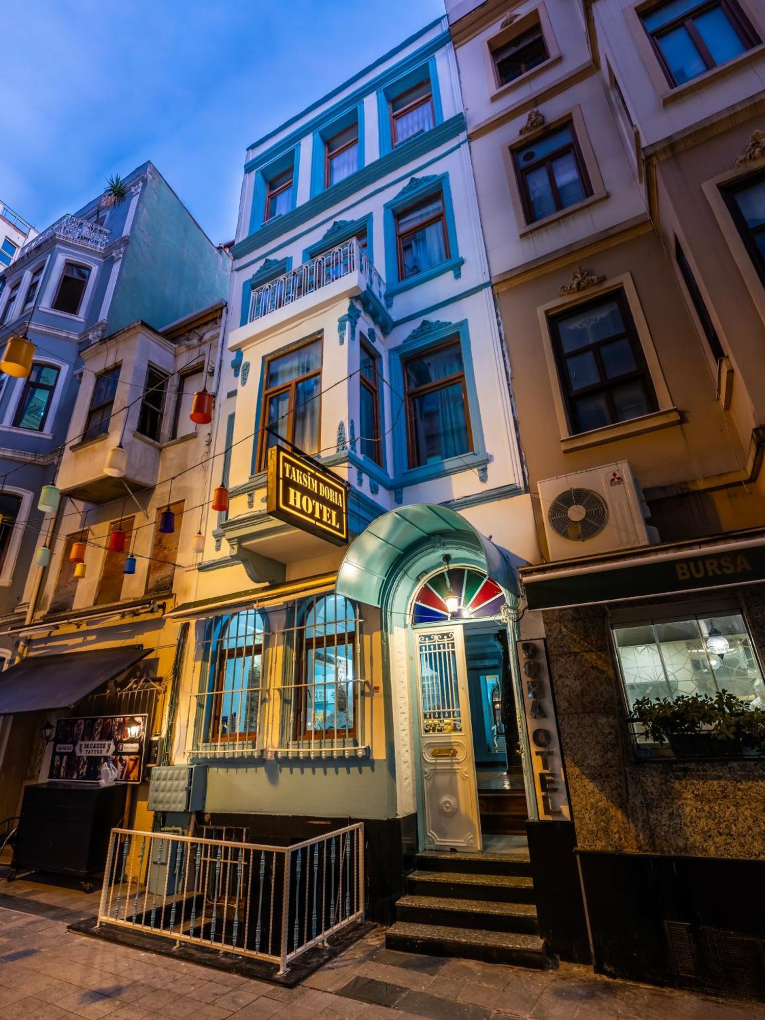 Taksim Dora Hotel Istanbul Exterior foto